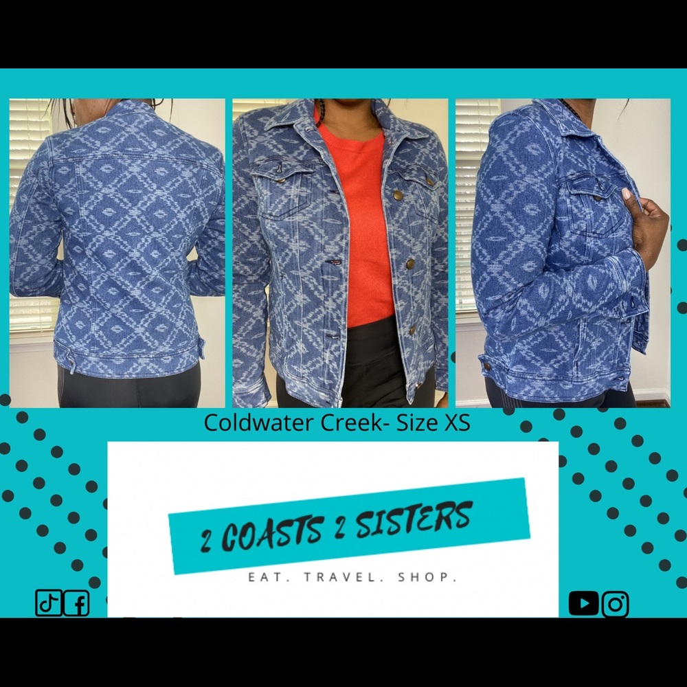 Printed Denim Jacket